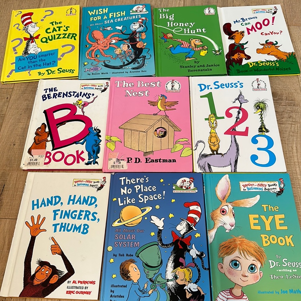 LOT of 10 Dr. Seuss Books !!!